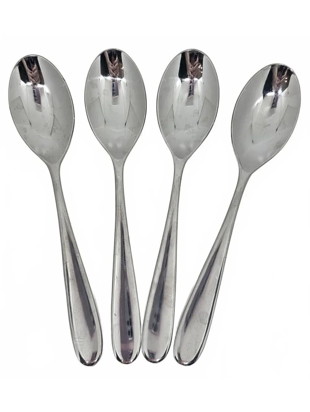 Set of 4 Craft Kitchen Classic Stainless Steel Dinner Spoons 7